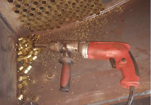凝汽器换管不锈钢管的改造工艺